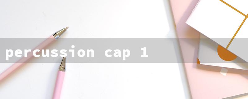 percussion cap 11（Percussion Caps #11）