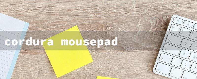 cordura mousepad