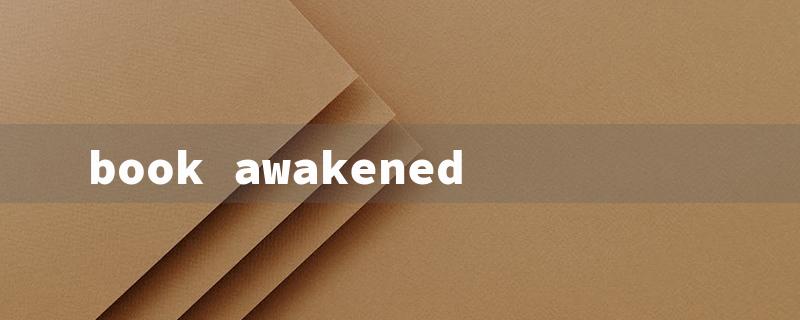 book awakened