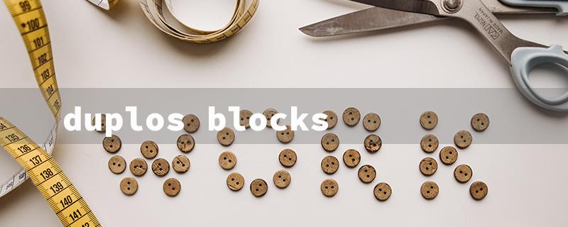 duplos blocks