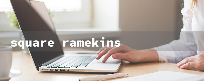 square ramekins（Square Ramekins w/ Lids）