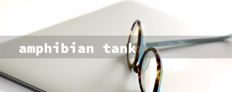 amphibian tank（Amphibian Tank Setup）