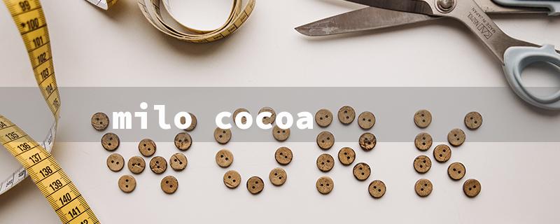 milo cocoa（Milo Cocoa % Query: Title Limit）