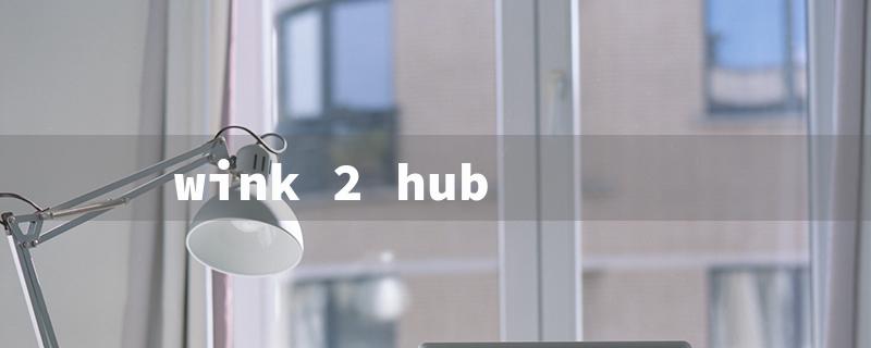 wink 2 hub（Wink 2 Hub Blue Light Flash）