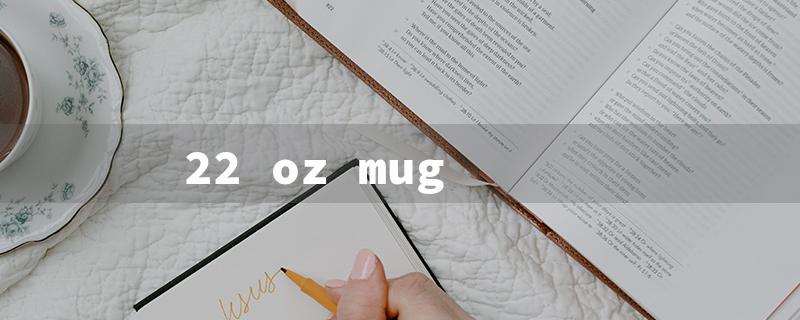 22 oz mug（22 oz Mug with Handle）