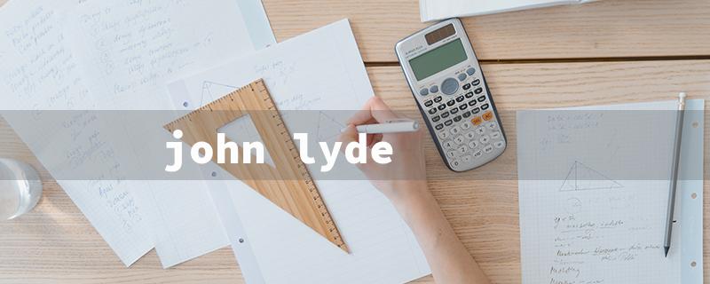 john lyde