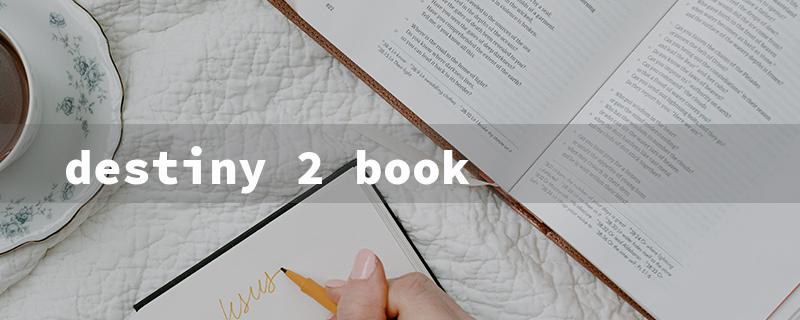 destiny 2 book