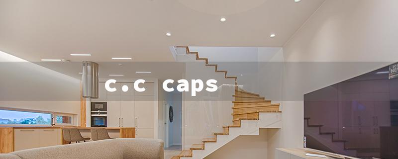 c.c caps