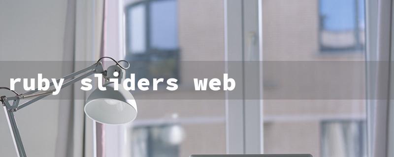 ruby sliders website