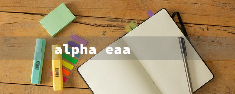 alpha eaa