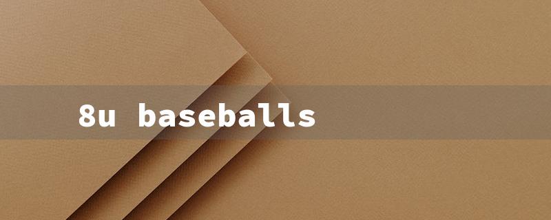 8u baseballs（Local 8U Baseball Tournaments）