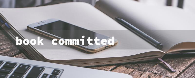 book committed