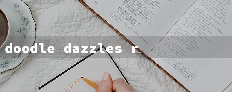 doodle dazzles reviews（Title words requirements: 15 characters or less.）